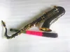 Japan YANAGIS T-902 Tenor Sax Brand Tenor Saxophone Musical Instruments Bb Tone Black gold key brass Tube Gold Key Sax With Case Free shipping