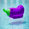 Flotteur gonflable géant de piscine d'aubergine de Whole-190cm 75 pouces 2018 été Ride-on Air Board matelas de radeau flottant jouets de plage d'eau 212u