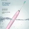 Tandborste elektrisk tandborste vuxen timer borsta USB laddningsbar ultraljudselekt elektriska tandborstar huvud IPX7 Vattentätt hållbart batteri Q231117