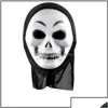Partymasken Festliche Lieferungen Hausgarten Neuheit Scary Toys Halloween Karneval Masker Ghostface Mask Horror schreien Grie für adt p Dhmua