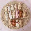 Animali di peluche ripieni 5 pezzi piccoli orsi peluche morbidi bambole di velluto perlato regali mini orsacchiotto nave di goccia