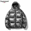 Men's Down Parkas Supzoom New Arrival Top Fashion Hip Hop Print Bread Suit Winter Cotton Couple Cold Clothes Hooded Casual Mens Jackets And Coats J231117
