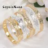 Bangle Sophiaxuan Hawaiiaanse Trend Designer Vrouwen Roestvrij Stalen Sieraden Boheemse Mode Effen Kleur Armbanden Gift Party 231116