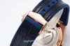 8F Watch Nowa konstelacja piątej generacji średnica lufy 41 mm skórzany pasek wyłożony gumowym materiałem