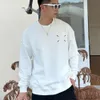 Tasarımcı Hoodie Erkek Sweatshirts Moda Sokak Giyim Doğru MM6CHO MAGILA SUATER Erkekler Kadın Alfasayısal Uzun Kollu T-Shirt Küçük Moda Br Yüksek Baskı