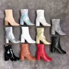 Maison Margela Ninja Women Margiela Boots buty prawdziwe skórzane palce stóp podzielone skóra krowa okrągłe buty na obcasie botki kobiet wysokie obcasy buty damskie Buty 231116