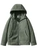 Sweats à capuche pour hommes Sweatshirts 2022 Nouveaux hommes hiver sweats à capuche de base épais chaud polaire sweat-shirts zippés couples thermiques décontractés vestes et manteaux à capuche J231116