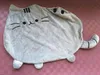 Фаршированные плюшевые животные Новая подушка Kawaii Plush Cat с кожей только на молнии без PP Cotton Biscuits Детские игрушки с большими подушками подарки 40*30 см.