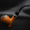 Smoking Pipe Wood grain color bakelite durable pipe