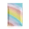 Atacado multicolorido resselável zip mylar saco de armazenamento de alimentos sacos de folha de alumínio saco de embalagem de plástico bolsas scmbd