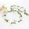 Headpieces Boho Simple Flower Crown för bröllopstillbehör Äktenskap Brudfrisyr pannband Hårkrans