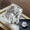 Wedding Rings Solid Love Accessory Huge Fashion White Ring Engagement Elegant
