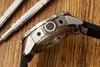 GSF 329101 montre de luxe AQUATIMER FAMILY la plus légère et la plus fine, taille 42MM Aisa2892 mouvement entièrement automatique bracelet à retrait rapide, affichage lumineux bicolore
