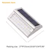 Outdoor Wall Lamps LX9C Environmentally Friendly Solar Deck Light 1.2V 8pcs Led Fence Intelligent