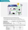 YooSmart 2400W 24V Controlador de cargador solar PWM 50A Onda sinusoidal pura 50Hz / 60Hz 220V Inversor de cargador de batería híbrido fuera de red 3KVA