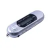 Neuer Mini-USB-MP3-Musik-Player, digitaler LCD-Bildschirm, unterstützt 32 GB TF-Karte, FM-Radio mit Mikrofon, Schwarz, Blau, MP3-Player