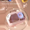 Alto-falantes de telefone celular Cute Pet Wireless Bluetooth Speaker Personalizado Portátil Mini Hifi Mp3 Player Usb Recarregável Caixa de alto-falante 360 Alto-falantes Surround Q231117