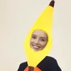 Adult Halloween Costume Banana Headgear Funny Party Hat Novelty Headdress Decorative Soft Pp Cotton Child 230920