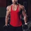 Men's Tank Tops Casual Hommes Débardeurs Chemise Gym Débardeur Fitness Vêtements Gilet Sans Manches Coton Homme Canotte Bodybuilding Ropa Hombre Respirant T230417