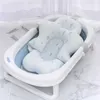 Badbuizen stoelen badkuip kussen accessoires draagbare pasgeboren anti-slip kussen stoel douche ondersteuning mat baby items p230417