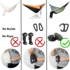 Mobilier de camp matériau en nylon ultra-léger tissu de parachute unique camping en plein air hamac chasse pique-nique voyage