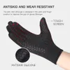 Gants de sport Gants de vélo d'hiver chaleur écran tactile tous les doigts imperméables vélos de plein air ski pêche moto équitation 231117