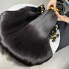 Glamorous Brazilian Hair Weft Top Quality Peruvian Indian Malaysian Virigin Hair 8-40 Inch Cheap Brazilian Straight Human Hair Sew In Weaving