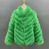 Женское пальто из искусственного меха MISSJANEFUR, двустороннее модное настоящее двухстороннее роскошное мягкое теплое зимнее пальто оптом 231116
