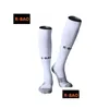 Calzini sportivi Marca Adt Calze da calcio da uomo Calzino da ciclismo Calzature lunghe da calcio Caviglia e polpaccio Donna Addensare Cotone Drop Delivery Out Dh126