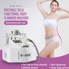 Hot Sell Fat Dissolving Machine 40K Cavitation Body Contouring Weight Loss Vela Roller Massager Vacuum RF Anti Aging Skin Lift Wrinkle Treatment