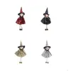 Other Event & Party Supplies Sequin Witch Pendant Ornament Figurine Halloween Decorations Crafts Outdoor Greeting Cards Party Supplies Dhb58