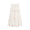 Gonne Maxi Long Tulle Gonne bianche per donna Gonna a pieghe gotica Casual Party Fairycore Estate Inverno Jupe Longue Falda Mujer 230417