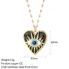 Pendant Necklaces Heart Evil Blue Eye Sun Necklace for Women Cute Dog Bee Elephant Gold Color Pendant Woman's Collars Long Stainless Steel Chains Z0417