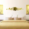 Wandklokken DIY 3D Acryl Mirrorsale Clock Watch Reloj Pared Home Decoration Stickers Living Room Modern