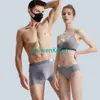 Onderbroek heren driehoek dames boxers briefs pure katoen sexy paar cadeaubox set persoonlijkheid jeugd zomer ademende broek