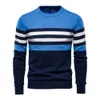 Herensweaters Herensweater Elastische manchet Ronde hals Antikrimppasvorm Winter voor uitgaan 231116