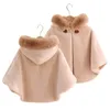Coat Coat Baby Cloak Autumn and Winter Outdoor Windproof Long Shawl Men's Coat Spring and Summer Thickened 231117