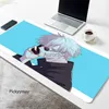 Muismatten Polssteunen Jujutsu Kaisen Anime Muismat Mause Grote muismat Pc-accessoires Computertoetsenbord Bureaumat Tapijt Gojo Satoru PC Mausepad XXL YQ231117