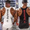 Erkek tank üstleri yaz yeni sıcak vücut geliştirme fitness singlets kas yeleği erkekler için tee basketbol forması katı spor salonu erkekler stringer tank üstleri t230417