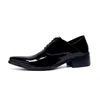 Design Oxford chaussures pour hommes en cuir véritable robe formelle de mariage à lacets italie bout pointu chaussures de bureau