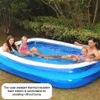 Nadmuchiwany basen Dorośli dla dzieci basen kąpielowy wanna na zewnątrz w domu domowe domowe gospodarstwo domowe odporne na zużycie grube 2513