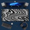 Mouse Pads Wrist Rests Grey White Gaming Mousepad XXL Keyboard Gamer Speed Aesthetics Desk Mat Art 900x400 700X300 Mouse Mat Mouse Pad Liquid Strata YQ231117