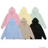 デザイナーパーカーメンズスウェットシャツファッションストリートウェア修正版Ami Macaron Six Color Love Embroidery High Street Loop Hooded Mens Womens Seaters Autum