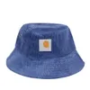 Carharttlys Cap Designer Top Quality Hat Solid Color Shade Cotton Bucket Hat Wide Brim Hats Men Women Outdoor Hip Hop Fisherman Cap Casual