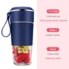 Rechargeable Wireless Electric Fruit Juicer Bottle Portable Juice Food Blender Cup Mixer Lemon Citrus Orange Smoothie Squeezer