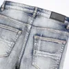 男性用のジーンズパンツデニム2023新しいVaquerosパラムージャージーンズデジグ卸売カリッポップステッカーストレートストリートウェアスキニーフィッティングスリムペンシルパンツ