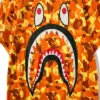 A Bathing a Ape New T-Shirt Shark Tee Yellow Signex Size M-3XL