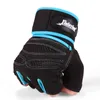 Fünf-Finger-Handschuhe für Männer, Bodybuilding, Marke, Fitness-Handschuhe, Fitnessstudios, Ausrüstung, Mann, Gewichtheben, rutschfest, atmungsaktiv, lange Handgelenkbandage, schwarz, braun, Fäustlinge 231117