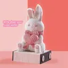 Vaser 3d söt kanin klibbiga anteckningar rosa tecknad dekorationer kalendernot med veckovisa gåva som ger 231116
