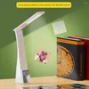 Lampes de table Veilleuse intelligente multifonctionnelle avec réglage de l'horloge pour le bureau
